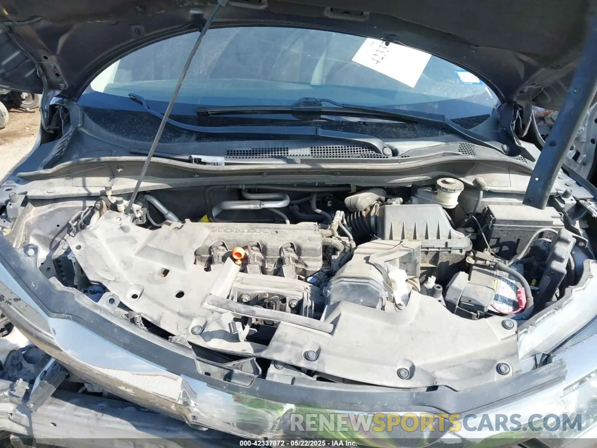 10 Photograph of a damaged car 3CZRU5H57KM712363 HONDA HR-V 2019