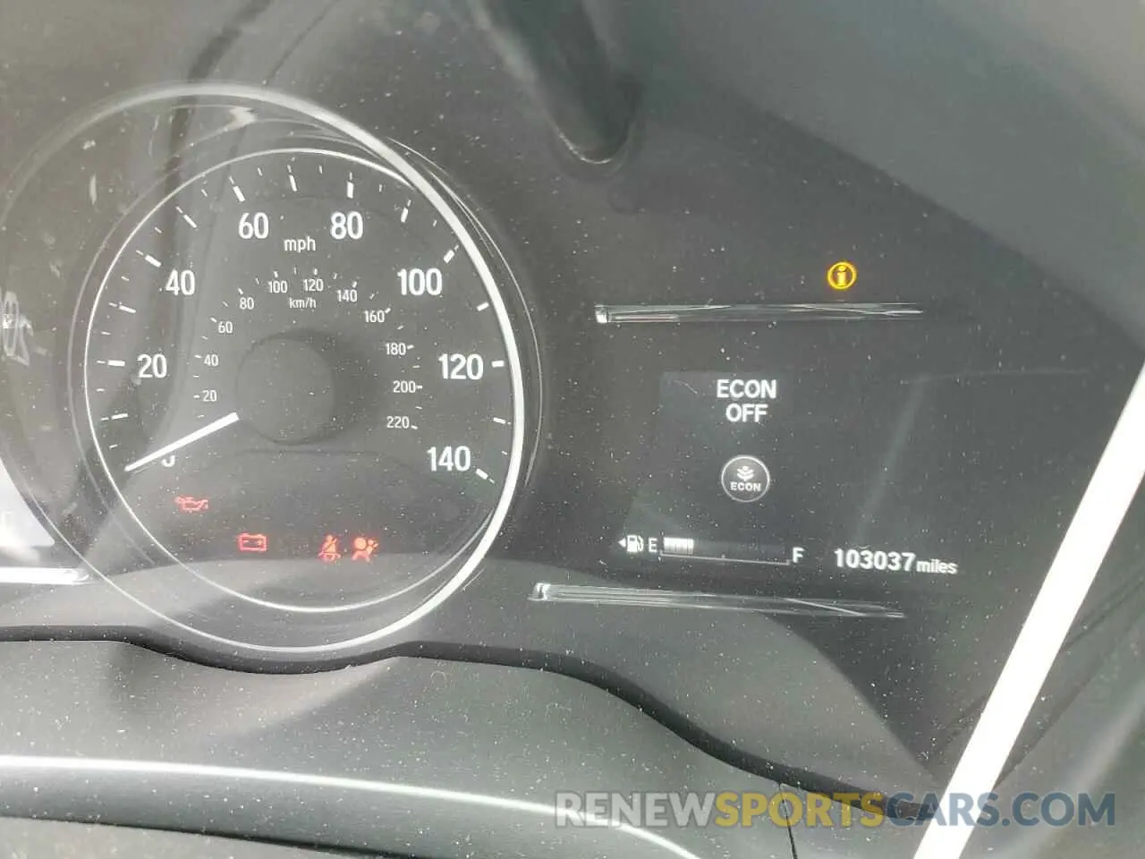 9 Photograph of a damaged car 3CZRU5H58KM709097 HONDA HR-V 2019