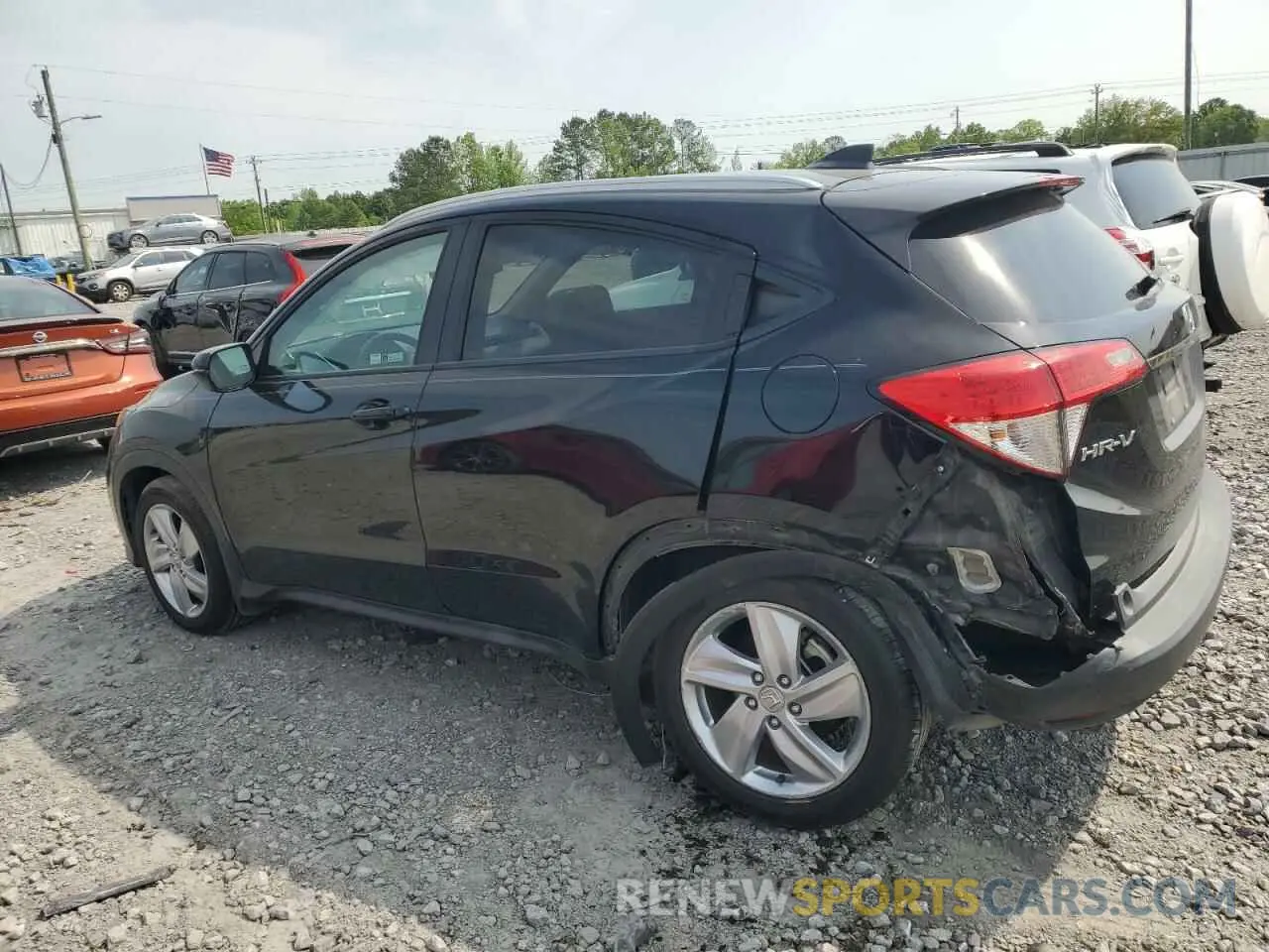 2 Photograph of a damaged car 3CZRU5H58KM711514 HONDA HR-V 2019