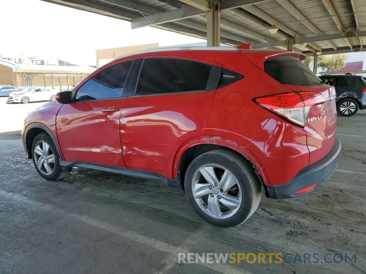 2 Photograph of a damaged car 3CZRU5H58KM717250 HONDA HR-V 2019
