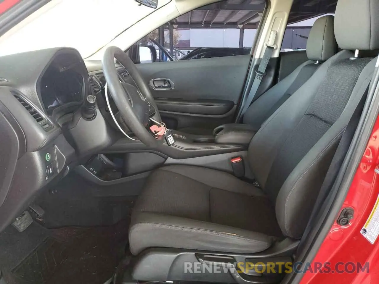 7 Photograph of a damaged car 3CZRU5H58KM717250 HONDA HR-V 2019