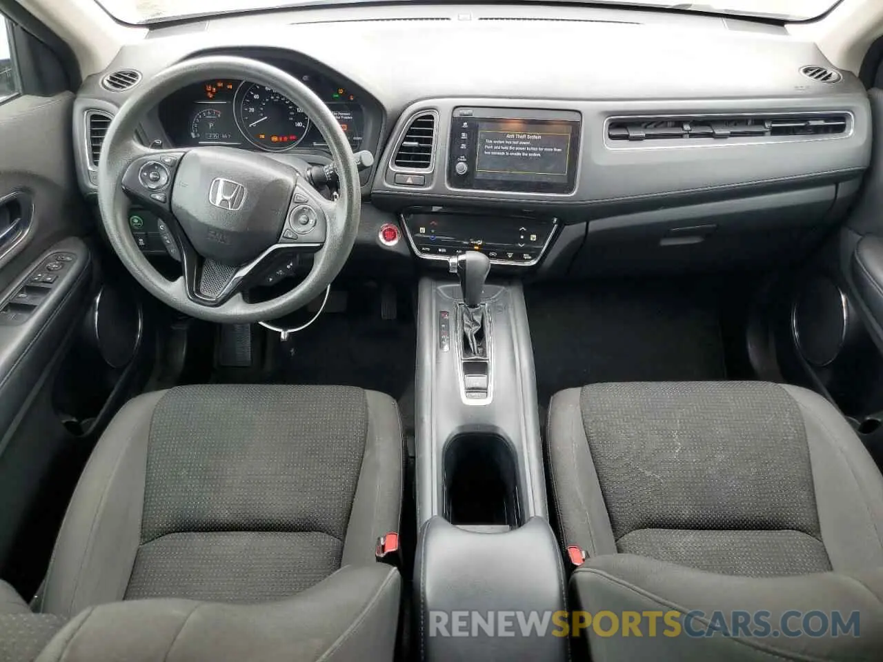 8 Photograph of a damaged car 3CZRU5H58KM728166 HONDA HR-V 2019