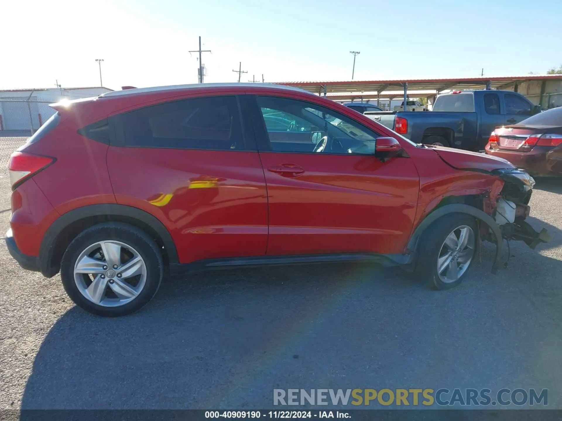 13 Photograph of a damaged car 3CZRU5H5XKM701213 HONDA HR-V 2019
