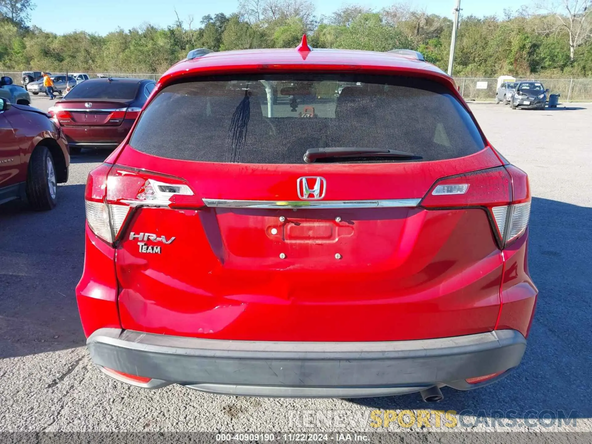 16 Photograph of a damaged car 3CZRU5H5XKM701213 HONDA HR-V 2019