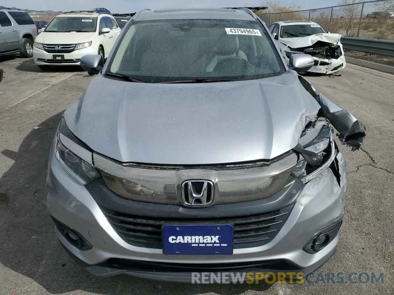 5 Photograph of a damaged car 3CZRU5H5XKM729996 HONDA HR-V 2019