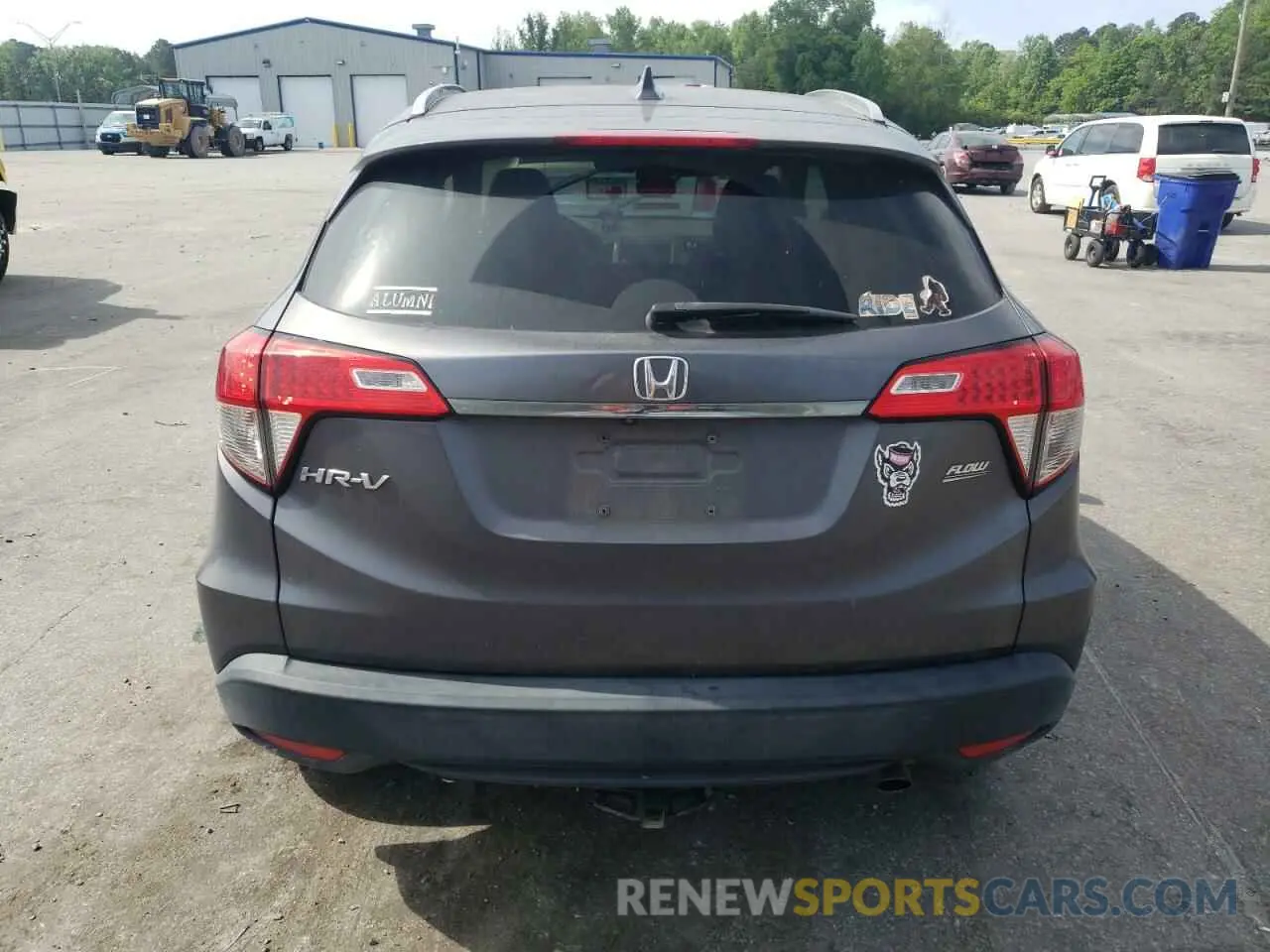 6 Photograph of a damaged car 3CZRU5H72KM709176 HONDA HR-V 2019