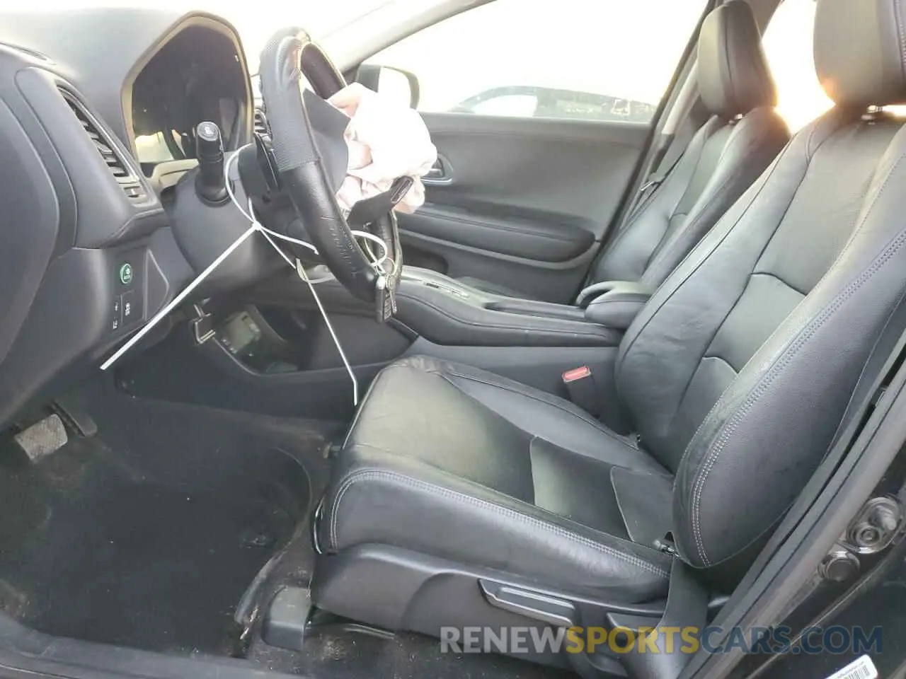 7 Photograph of a damaged car 3CZRU5H72KM709324 HONDA HR-V 2019