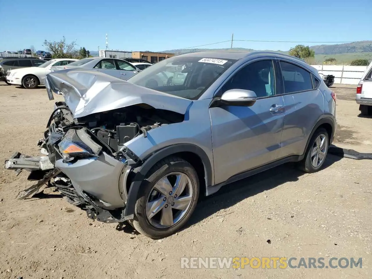 1 Photograph of a damaged car 3CZRU5H75KM711875 HONDA HR-V 2019
