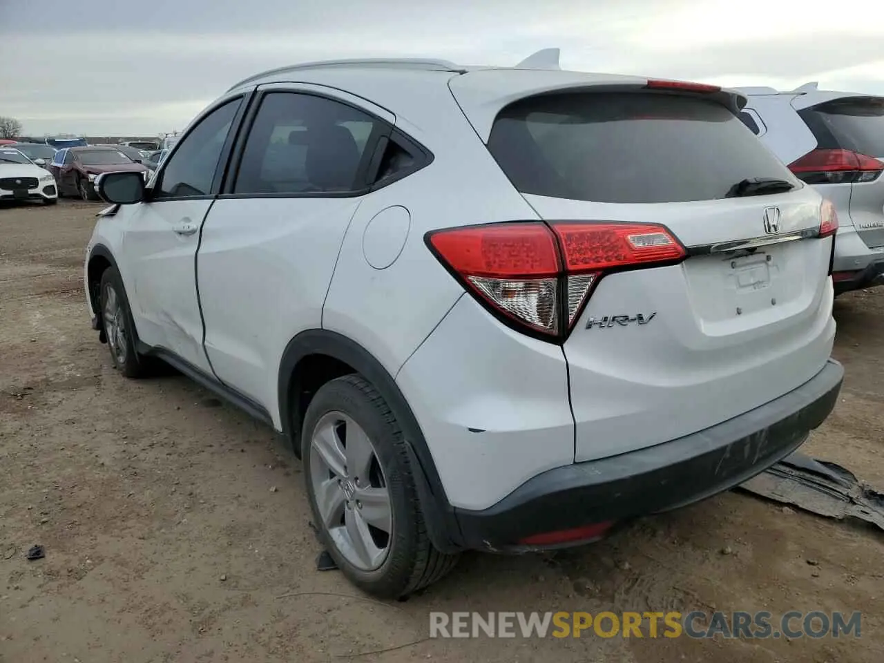 2 Photograph of a damaged car 3CZRU5H76KM726577 HONDA HR-V 2019