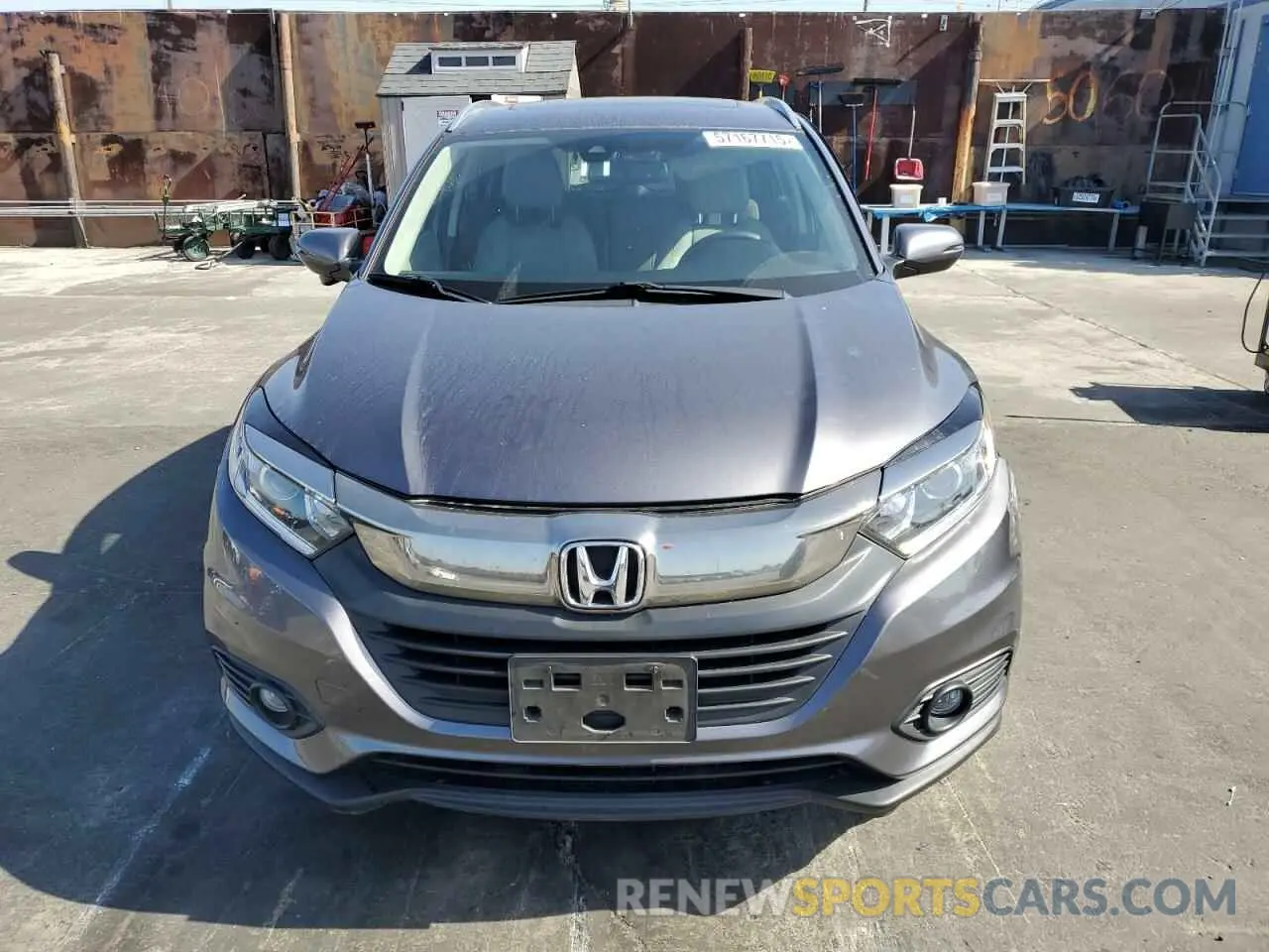 5 Photograph of a damaged car 3CZRU5H79KM712298 HONDA HR-V 2019