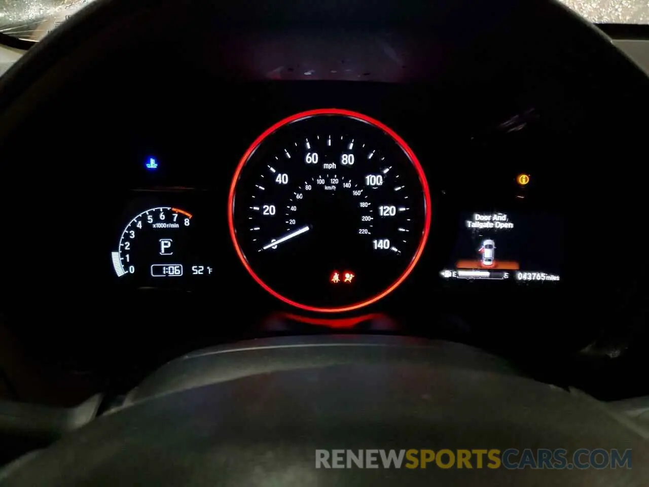 9 Photograph of a damaged car 3CZRU5H79KM725665 HONDA HR-V 2019