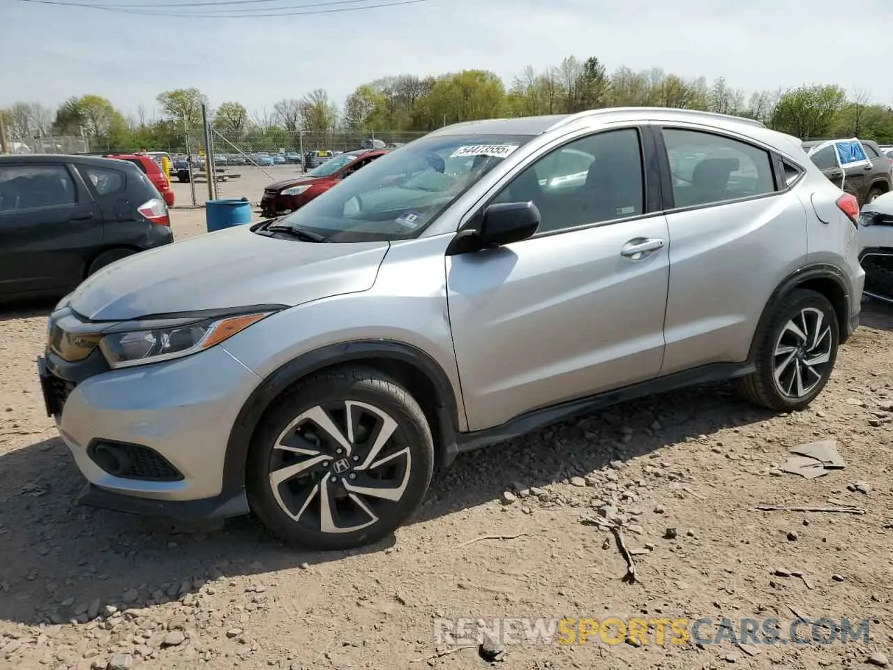1 Photograph of a damaged car 3CZRU6H10KG707457 HONDA HR-V 2019
