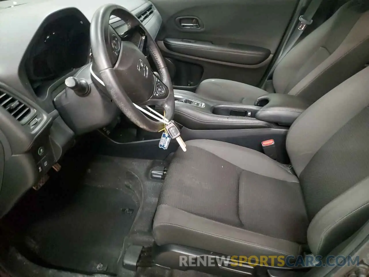 7 Photograph of a damaged car 3CZRU6H10KG729989 HONDA HR-V 2019