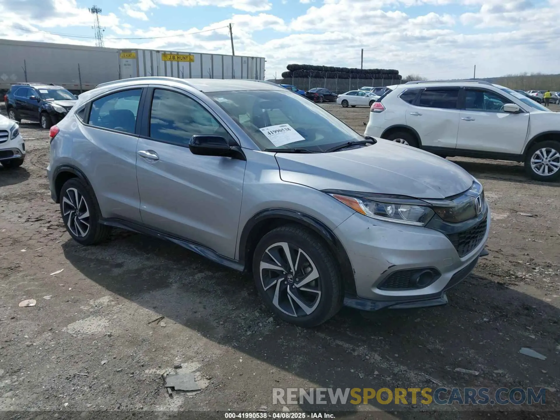 1 Photograph of a damaged car 3CZRU6H10KG730835 HONDA HR-V 2019