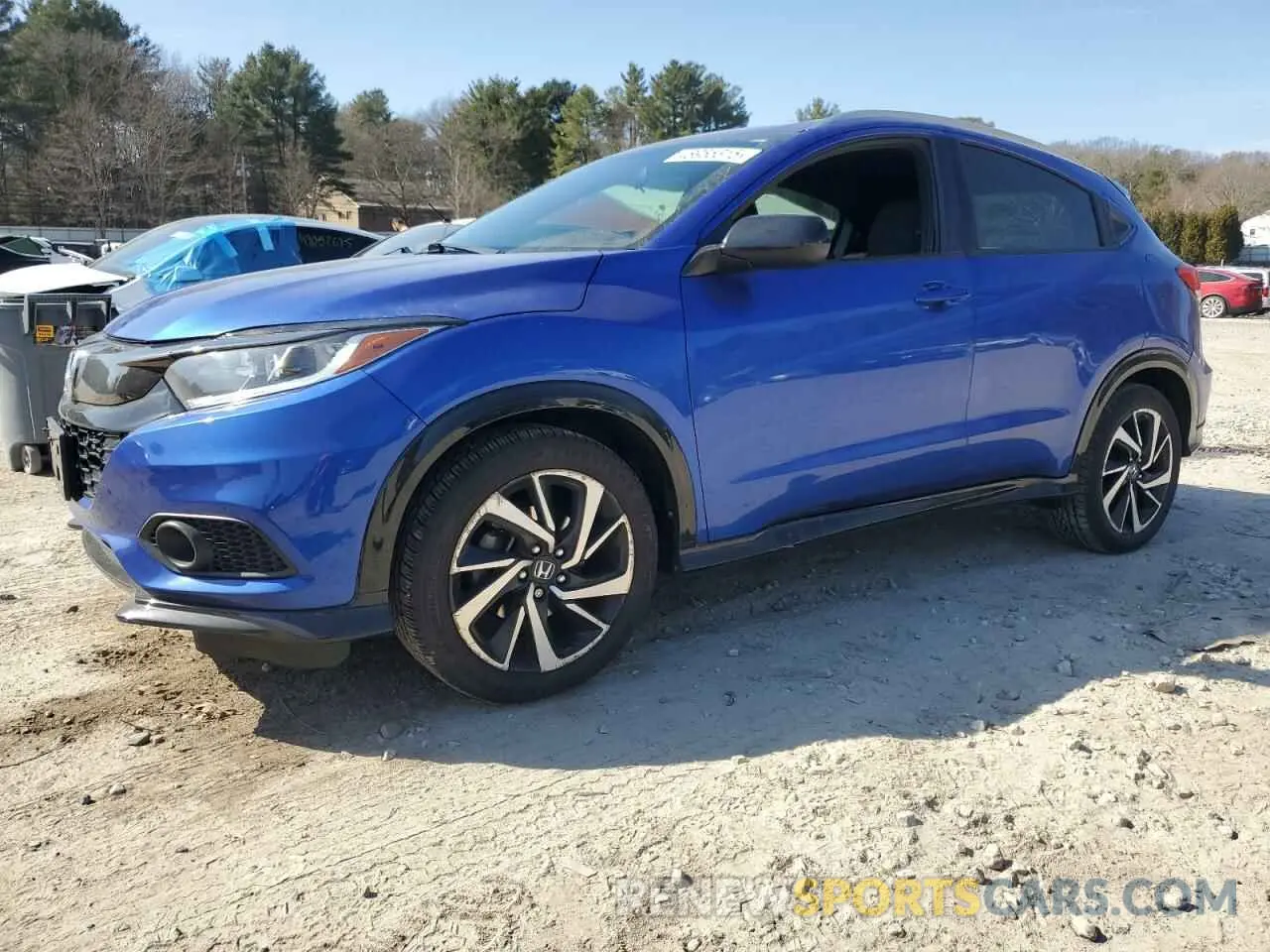 1 Photograph of a damaged car 3CZRU6H10KM709467 HONDA HR-V 2019