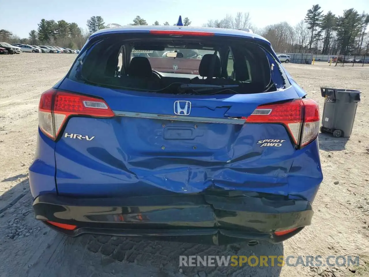 6 Photograph of a damaged car 3CZRU6H10KM709467 HONDA HR-V 2019