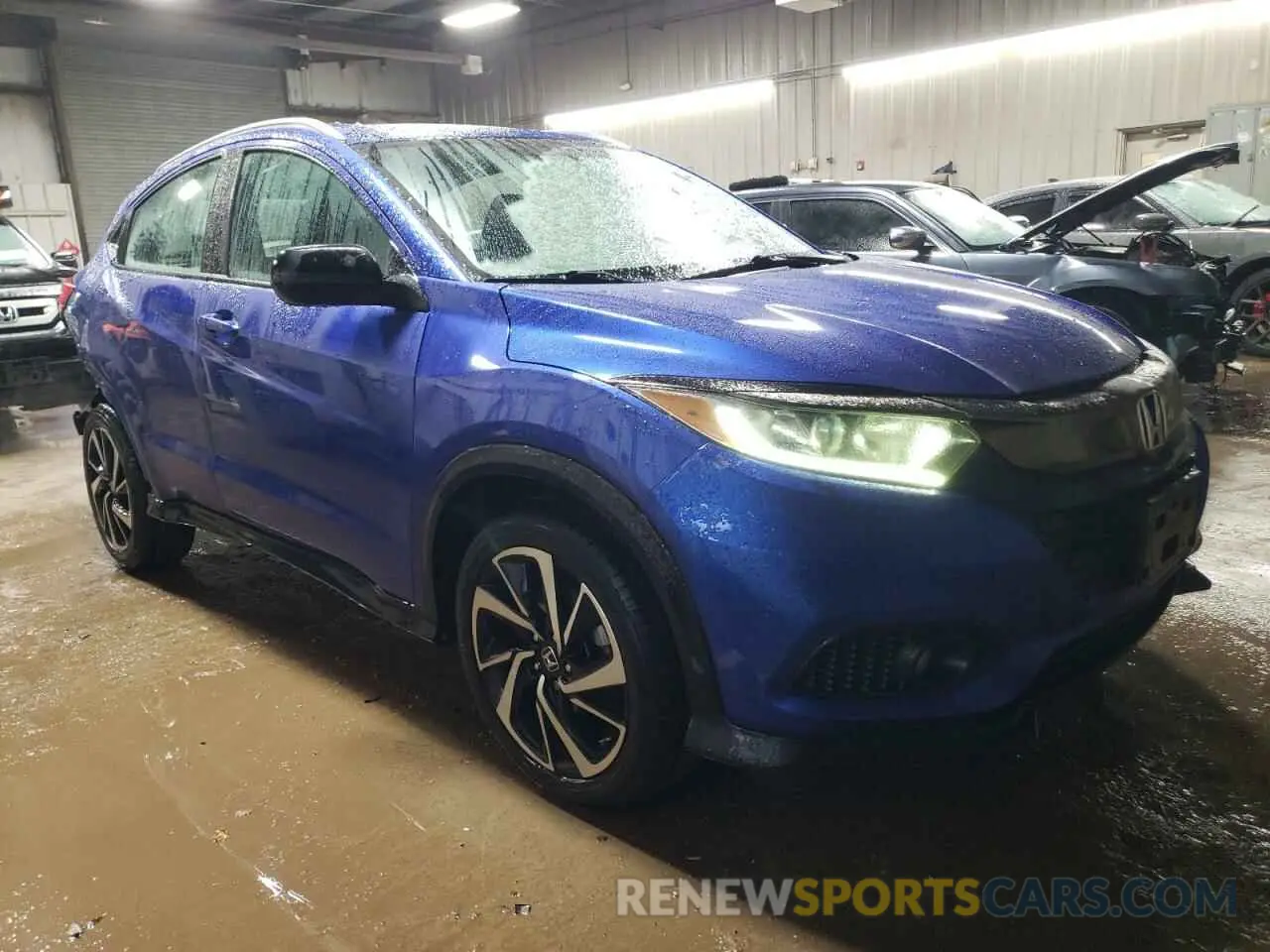 4 Photograph of a damaged car 3CZRU6H11KG714532 HONDA HR-V 2019