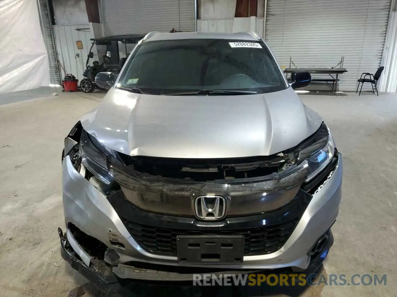 5 Photograph of a damaged car 3CZRU6H12KG709985 HONDA HR-V 2019