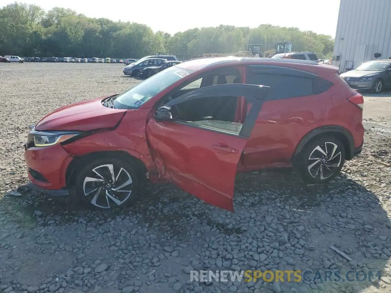 1 Photograph of a damaged car 3CZRU6H12KG711669 HONDA HR-V 2019