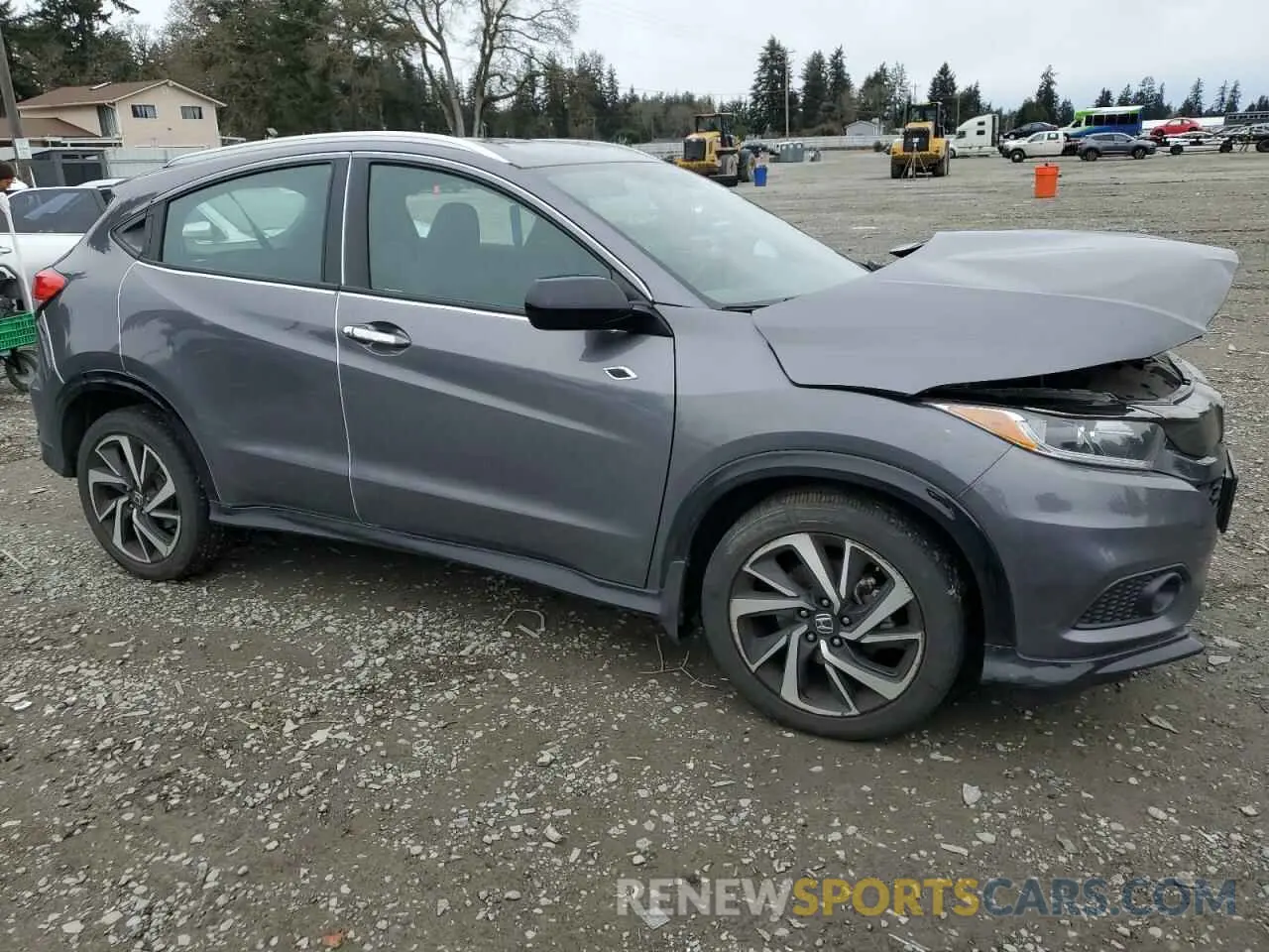 4 Photograph of a damaged car 3CZRU6H13KG714175 HONDA HR-V 2019