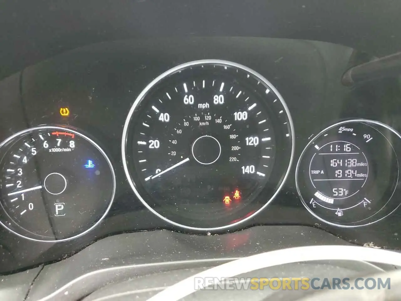 9 Photograph of a damaged car 3CZRU6H13KG714175 HONDA HR-V 2019
