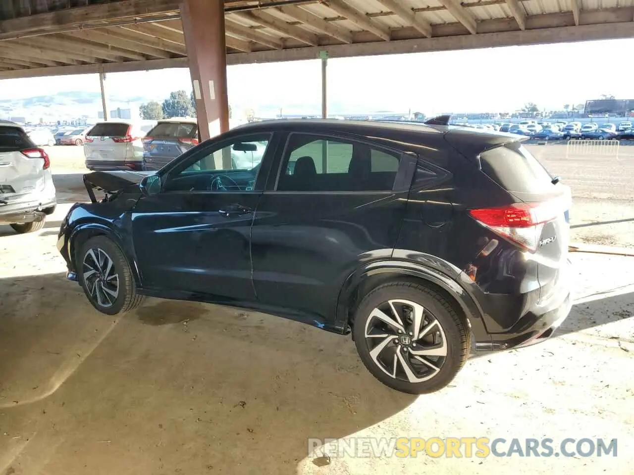 2 Photograph of a damaged car 3CZRU6H14KG707803 HONDA HR-V 2019