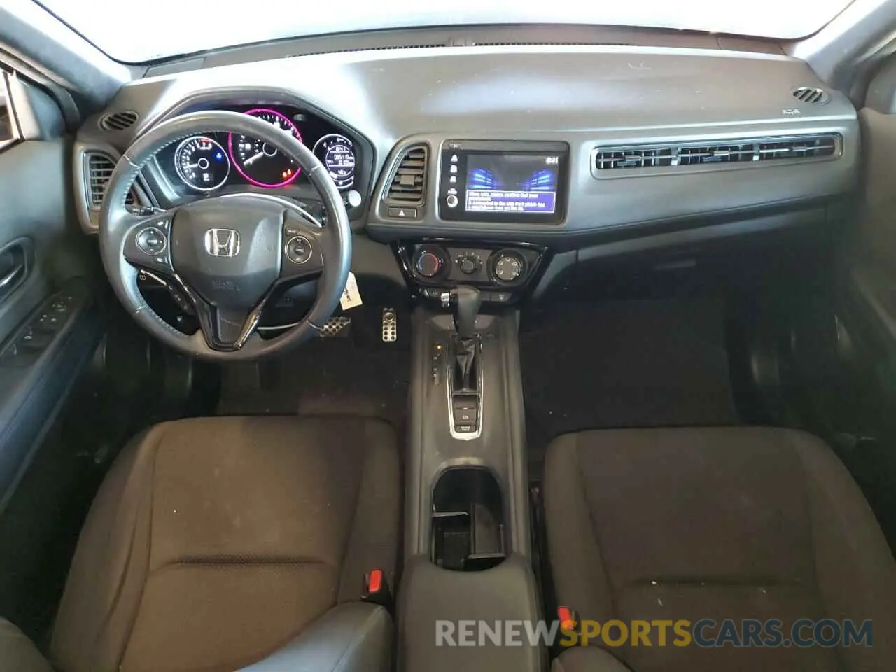8 Photograph of a damaged car 3CZRU6H14KG707803 HONDA HR-V 2019