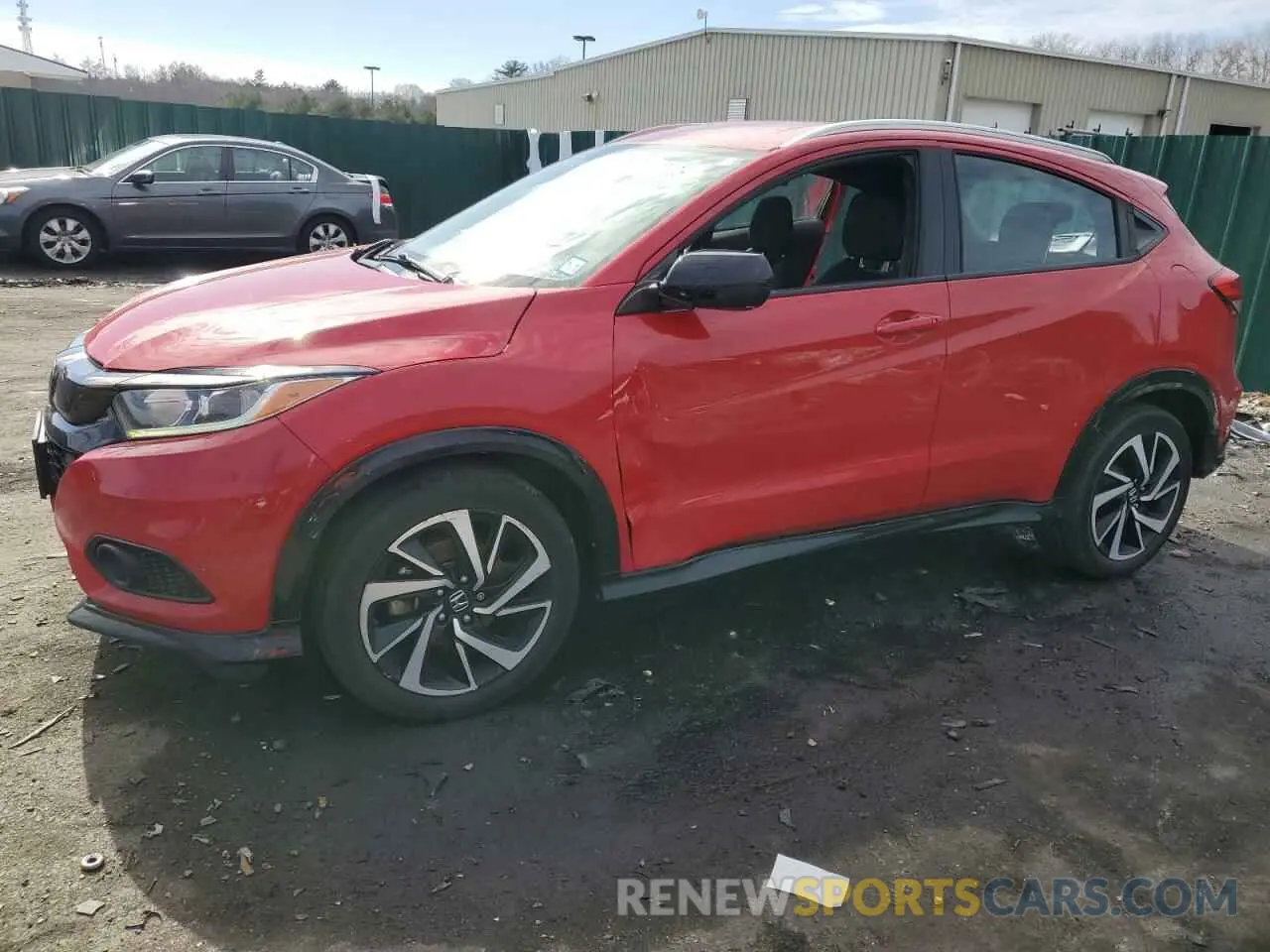 1 Photograph of a damaged car 3CZRU6H14KG714282 HONDA HR-V 2019