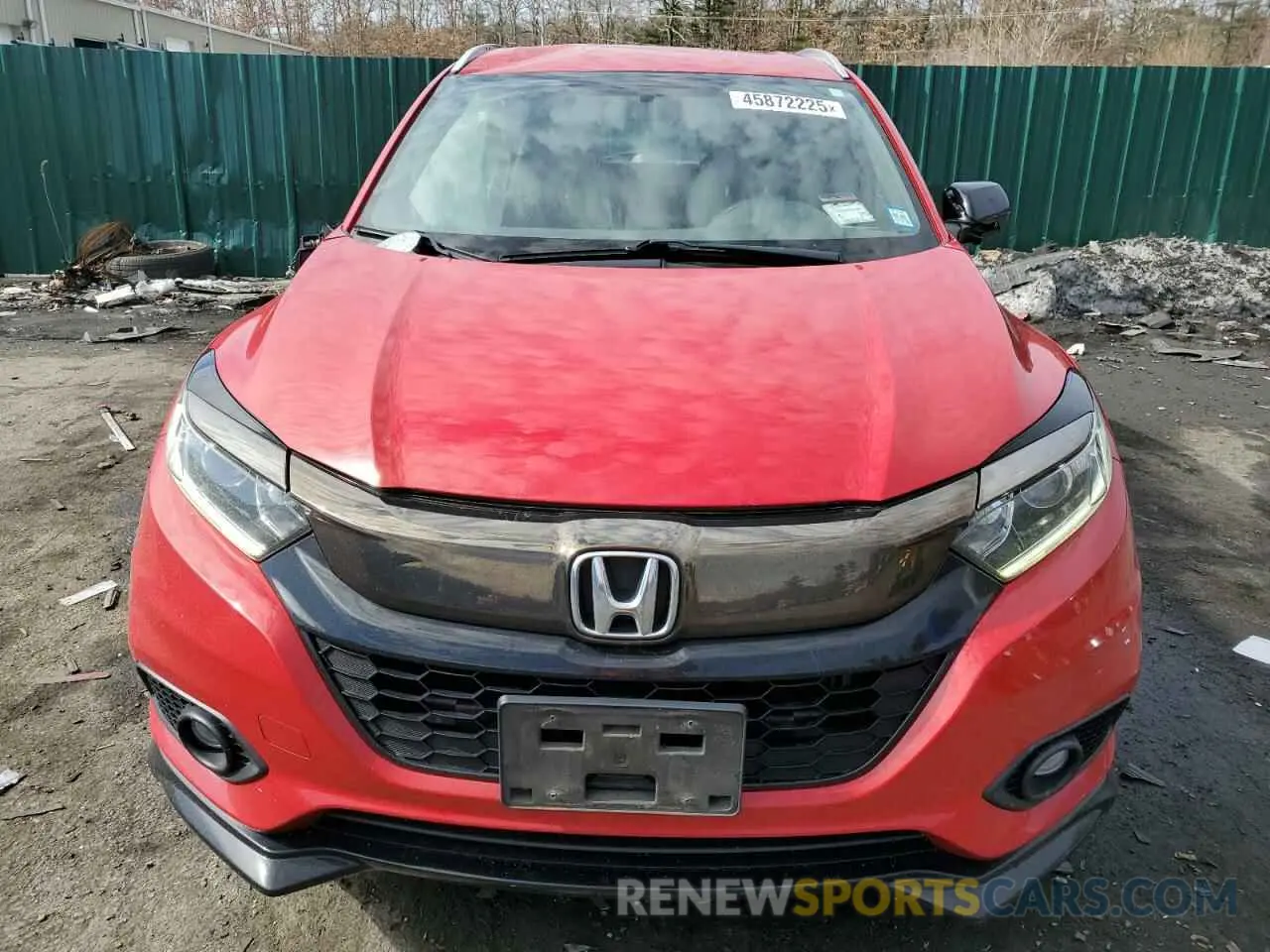 5 Photograph of a damaged car 3CZRU6H14KG714282 HONDA HR-V 2019
