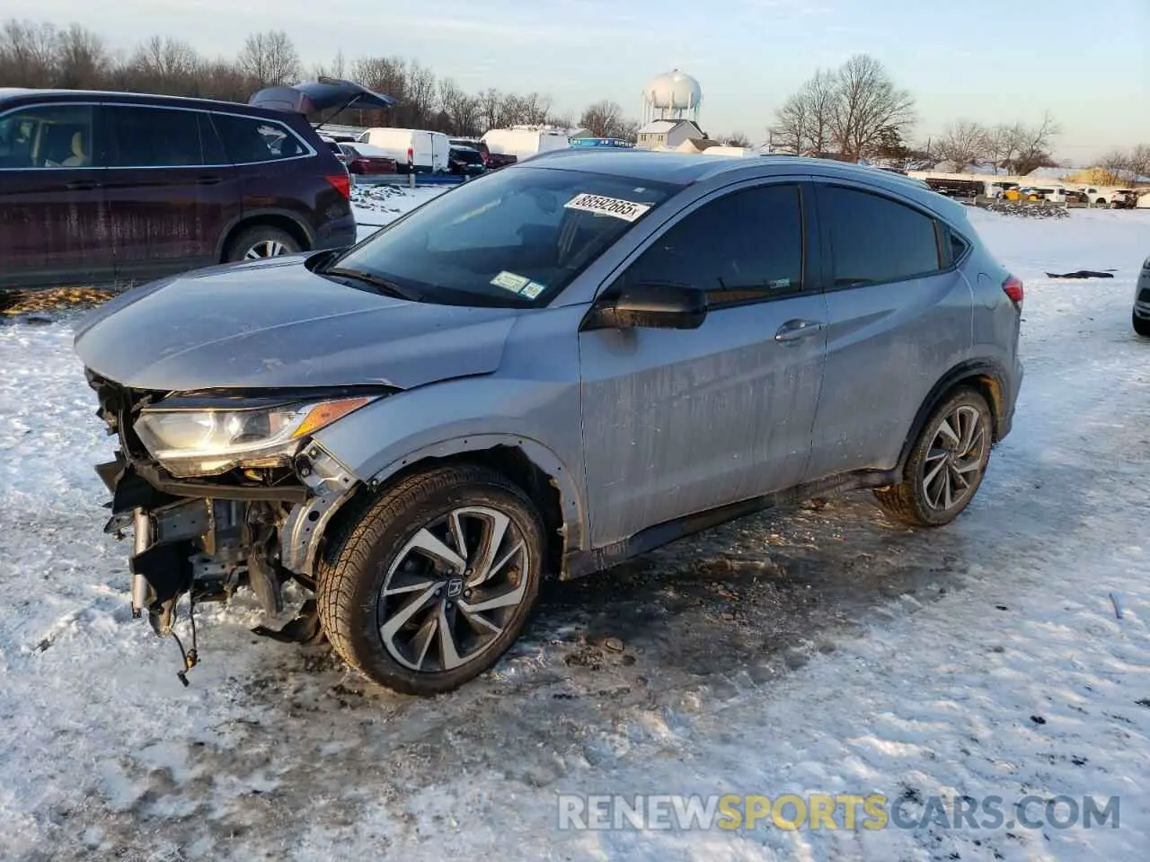 1 Photograph of a damaged car 3CZRU6H14KG720082 HONDA HR-V 2019