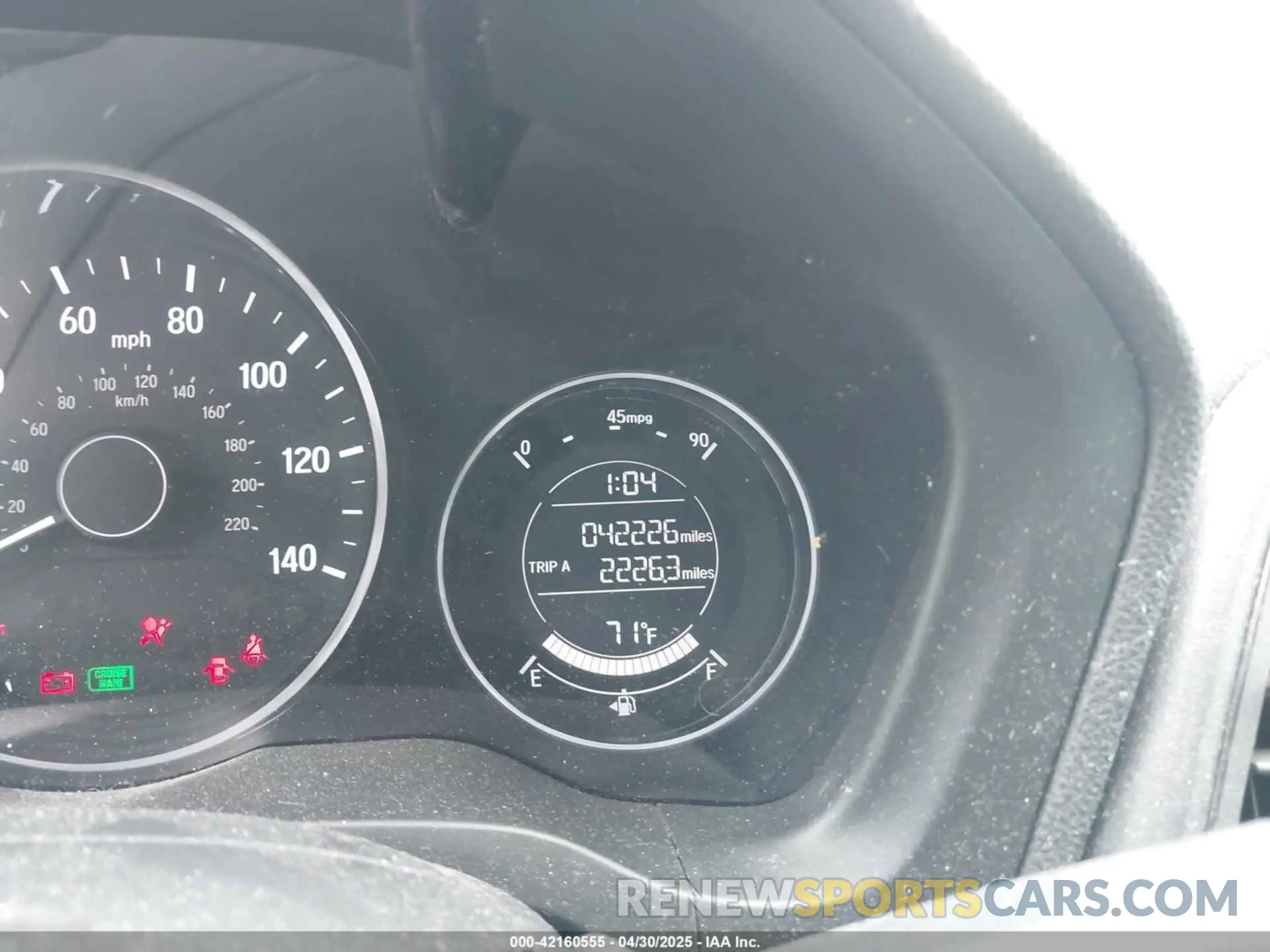 15 Photograph of a damaged car 3CZRU6H14KG732314 HONDA HR-V 2019