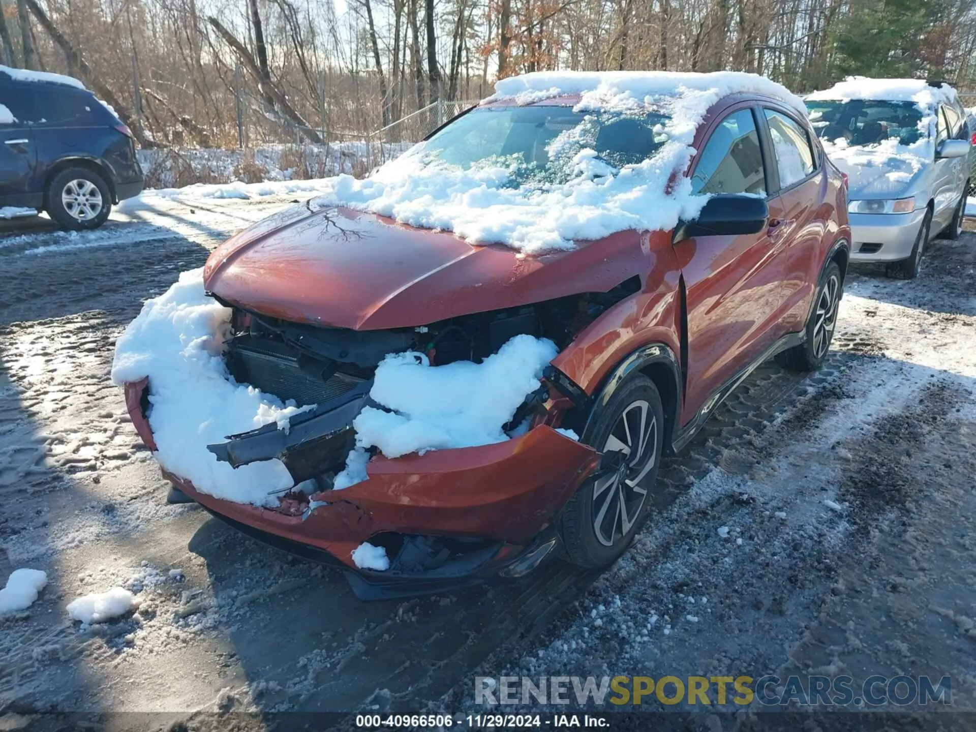 6 Photograph of a damaged car 3CZRU6H15KG704540 HONDA HR-V 2019