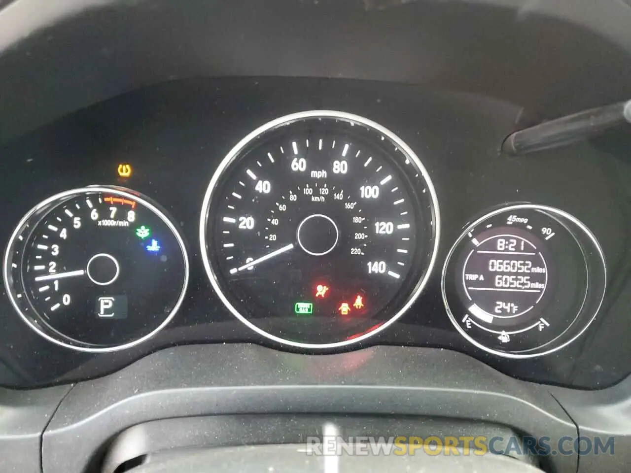 9 Photograph of a damaged car 3CZRU6H15KG715005 HONDA HR-V 2019