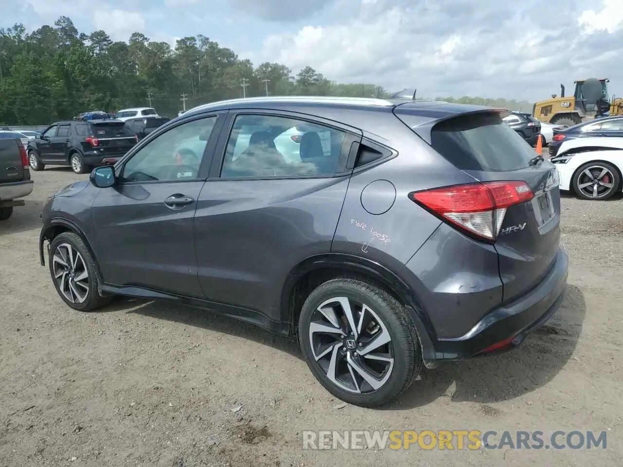 2 Photograph of a damaged car 3CZRU6H16KG704076 HONDA HR-V 2019