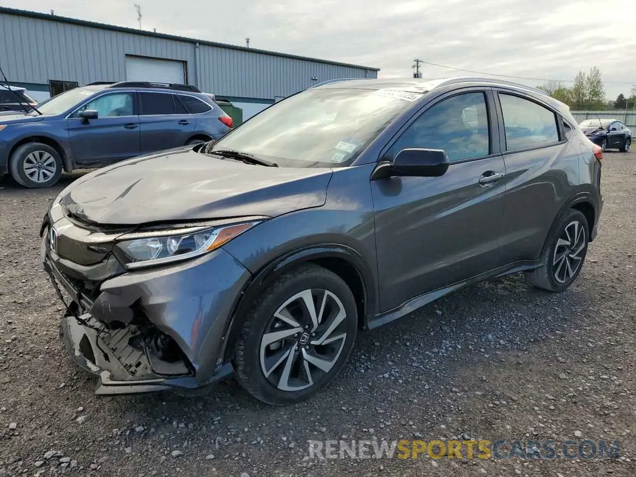 1 Photograph of a damaged car 3CZRU6H16KG705535 HONDA HR-V 2019