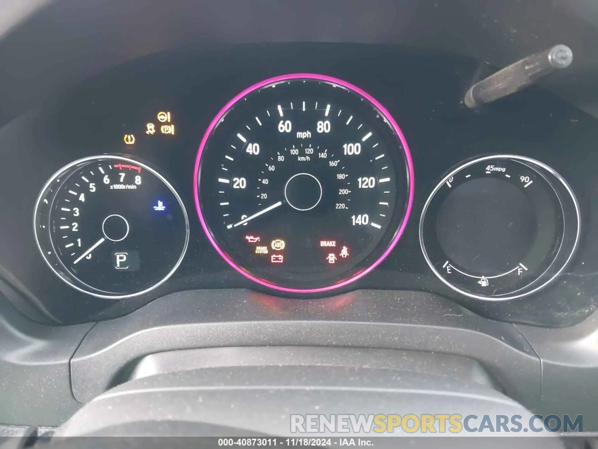 16 Photograph of a damaged car 3CZRU6H16KG708497 HONDA HR-V 2019