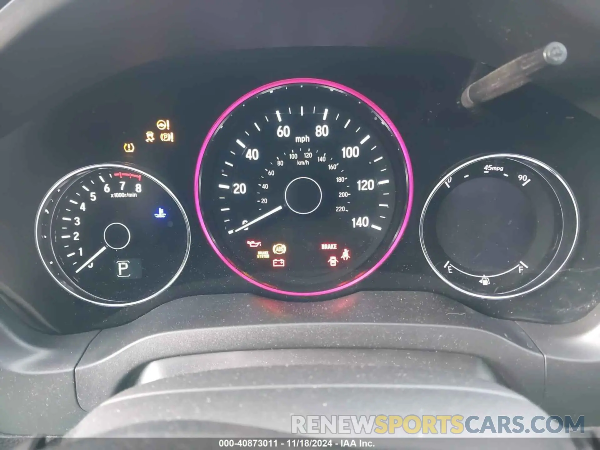 7 Photograph of a damaged car 3CZRU6H16KG708497 HONDA HR-V 2019