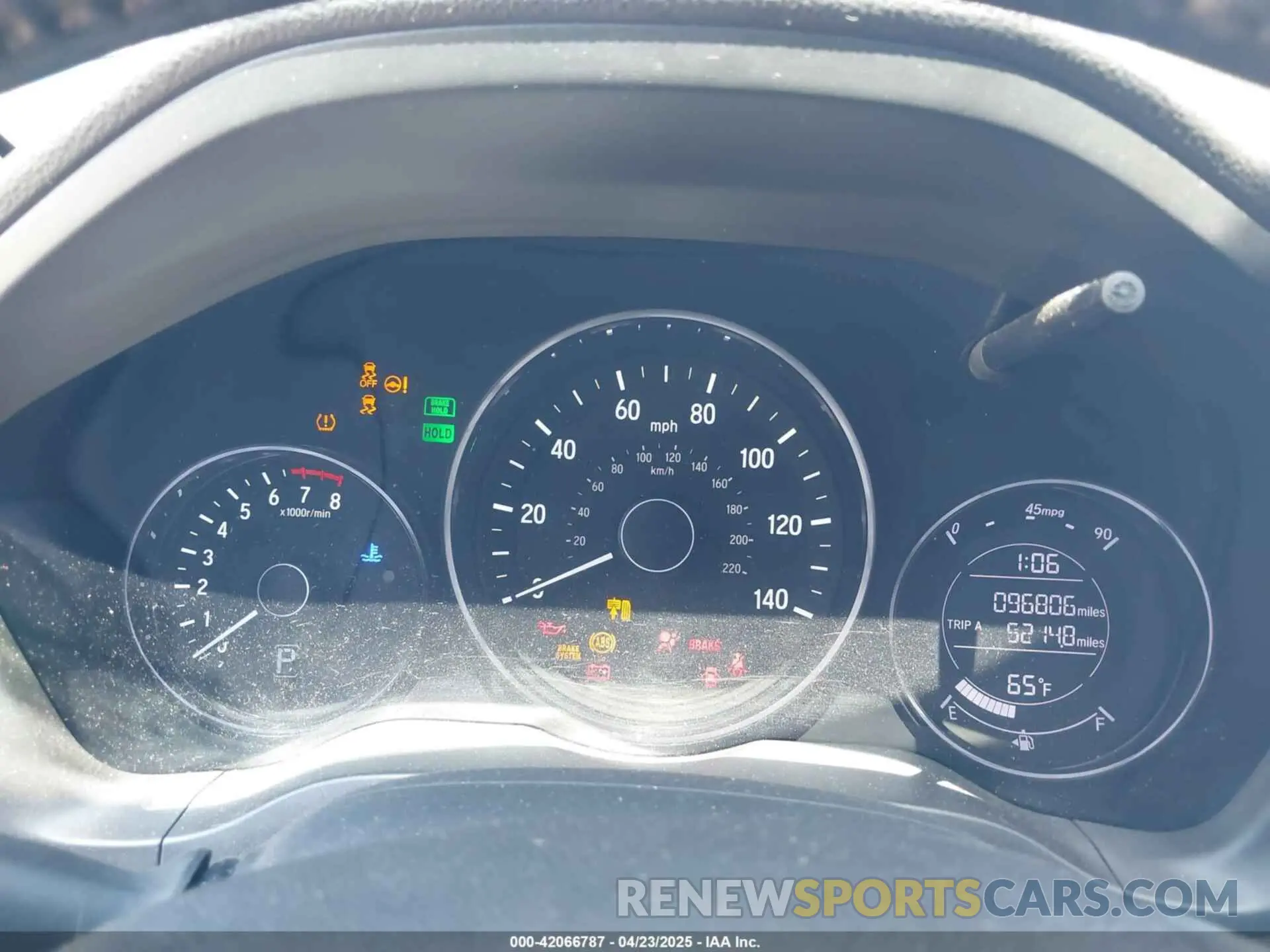 7 Photograph of a damaged car 3CZRU6H16KG709987 HONDA HR-V 2019