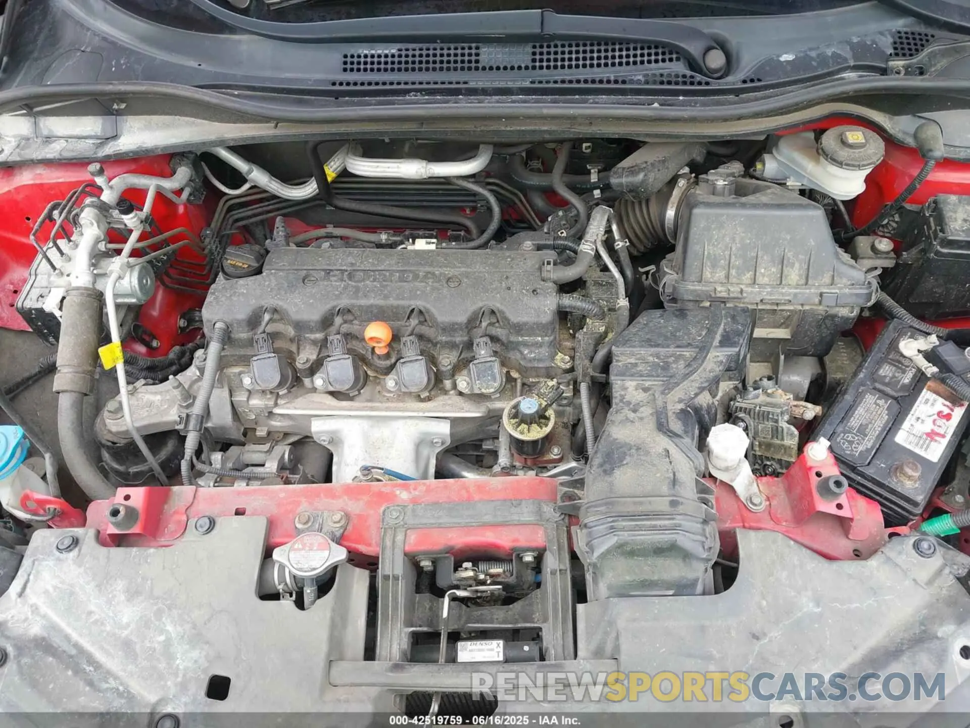 10 Photograph of a damaged car 3CZRU6H16KG726157 HONDA HR-V 2019