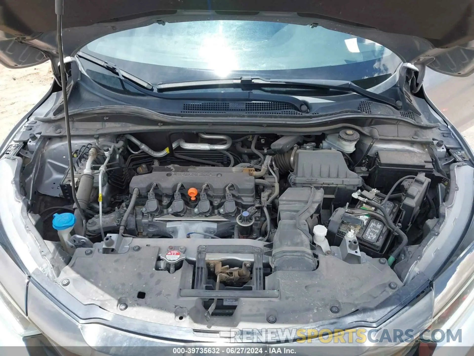 10 Photograph of a damaged car 3CZRU6H16KG734405 HONDA HR-V 2019