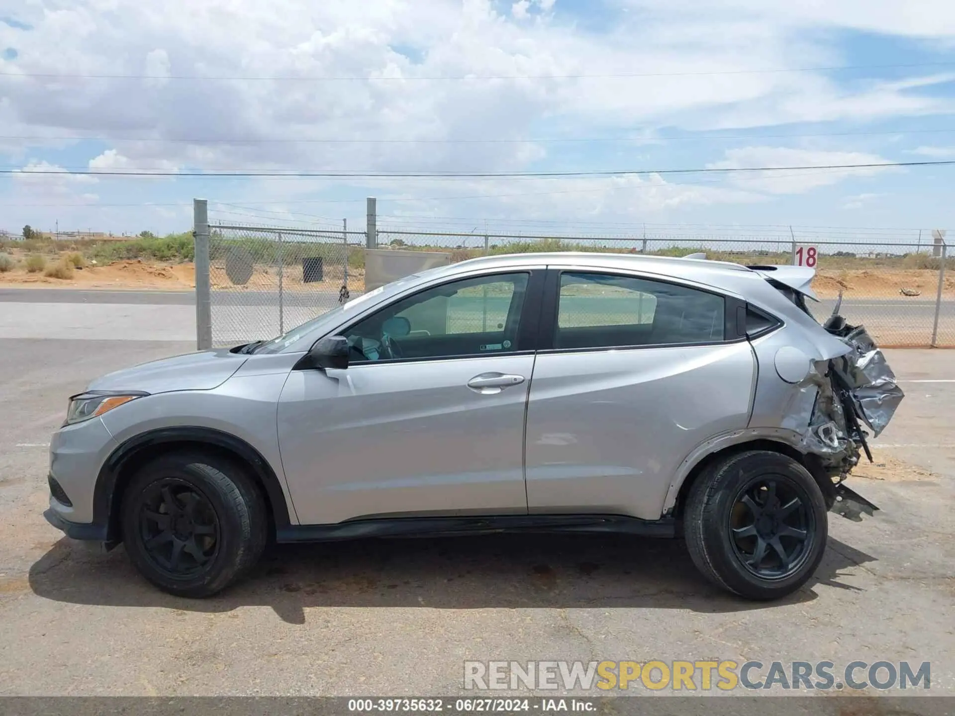 15 Photograph of a damaged car 3CZRU6H16KG734405 HONDA HR-V 2019