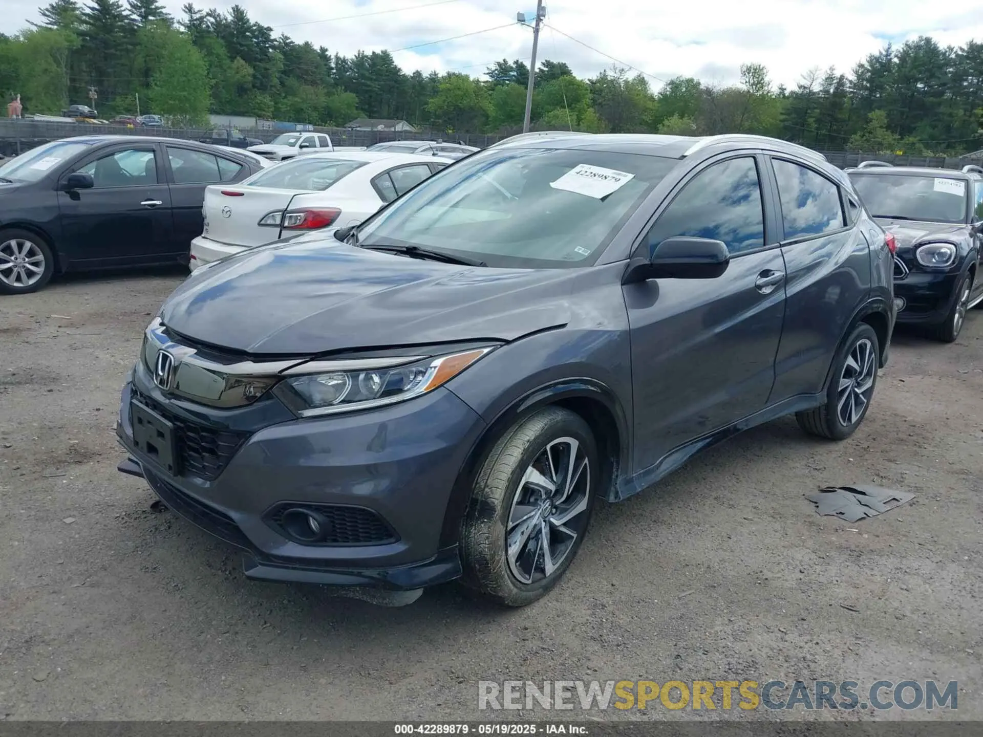 2 Photograph of a damaged car 3CZRU6H17KG712073 HONDA HR-V 2019