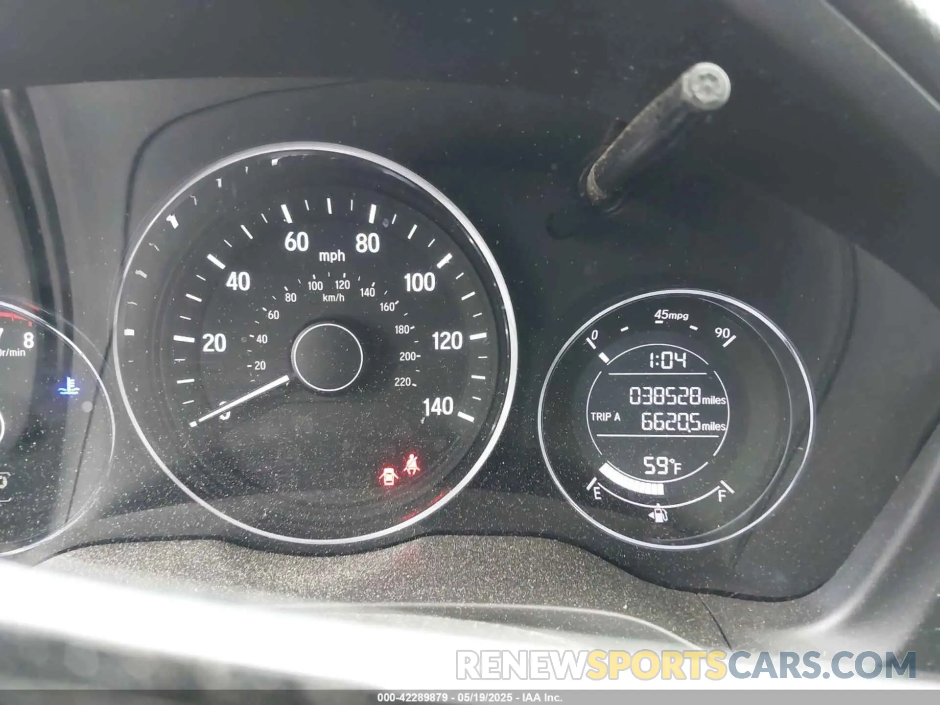7 Photograph of a damaged car 3CZRU6H17KG712073 HONDA HR-V 2019