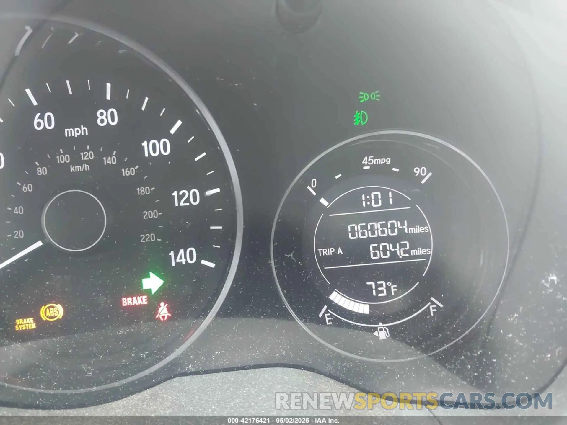 7 Photograph of a damaged car 3CZRU6H17KM725424 HONDA HR-V 2019