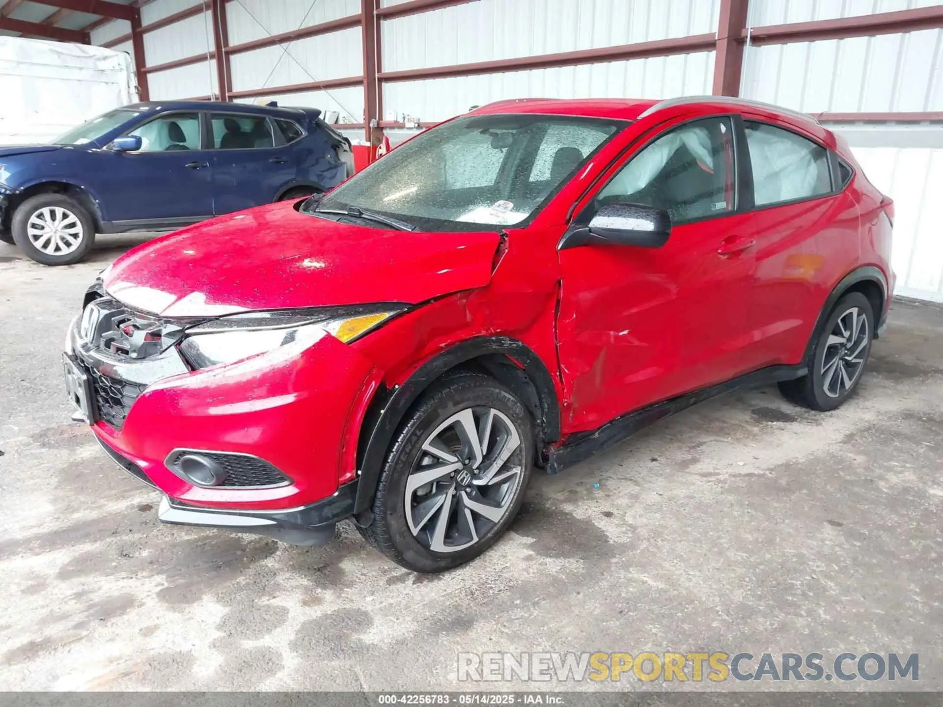 2 Photograph of a damaged car 3CZRU6H18KG708677 HONDA HR-V 2019