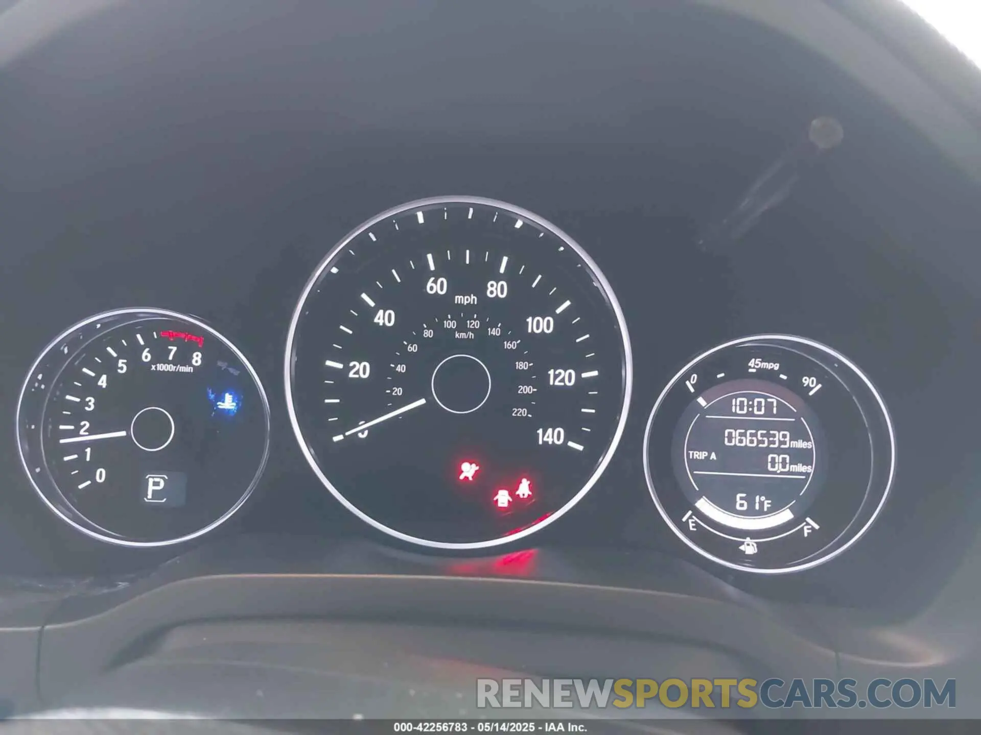 7 Photograph of a damaged car 3CZRU6H18KG708677 HONDA HR-V 2019