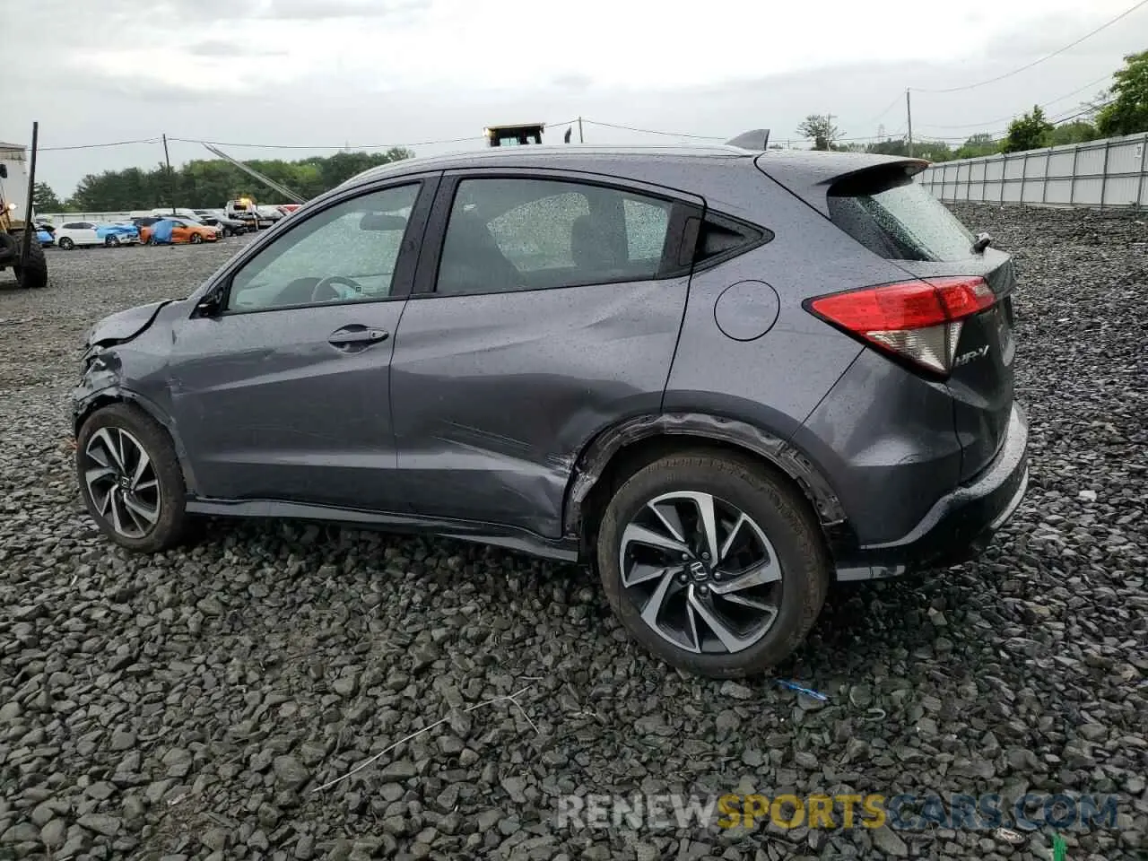 2 Photograph of a damaged car 3CZRU6H19KG715346 HONDA HR-V 2019