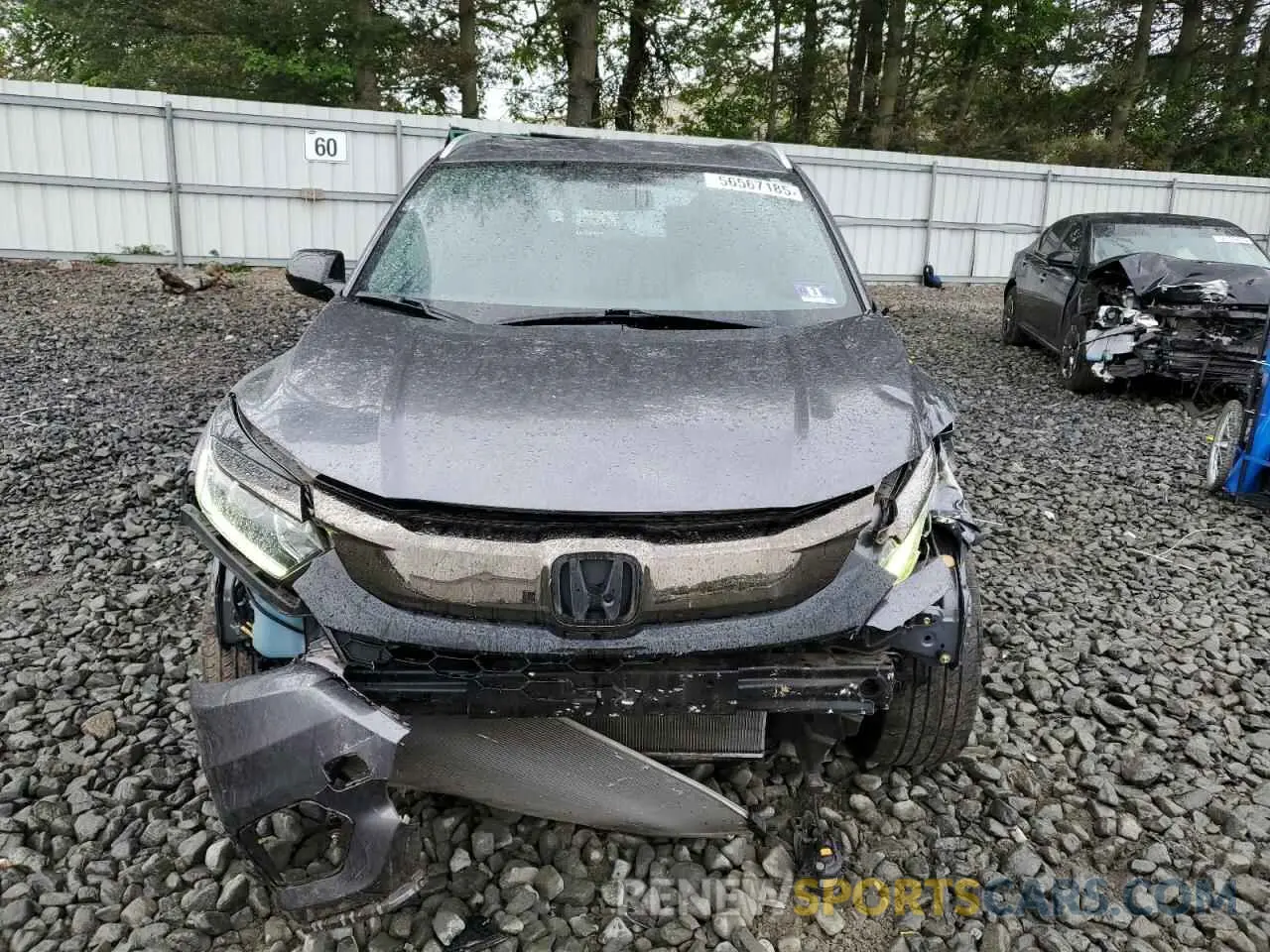 5 Photograph of a damaged car 3CZRU6H19KG715346 HONDA HR-V 2019