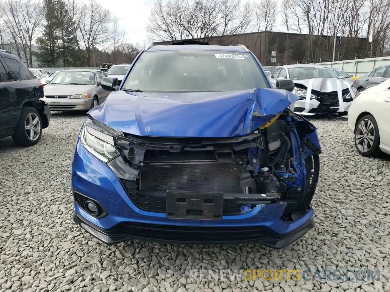 5 Photograph of a damaged car 3CZRU6H19KG716240 HONDA HR-V 2019