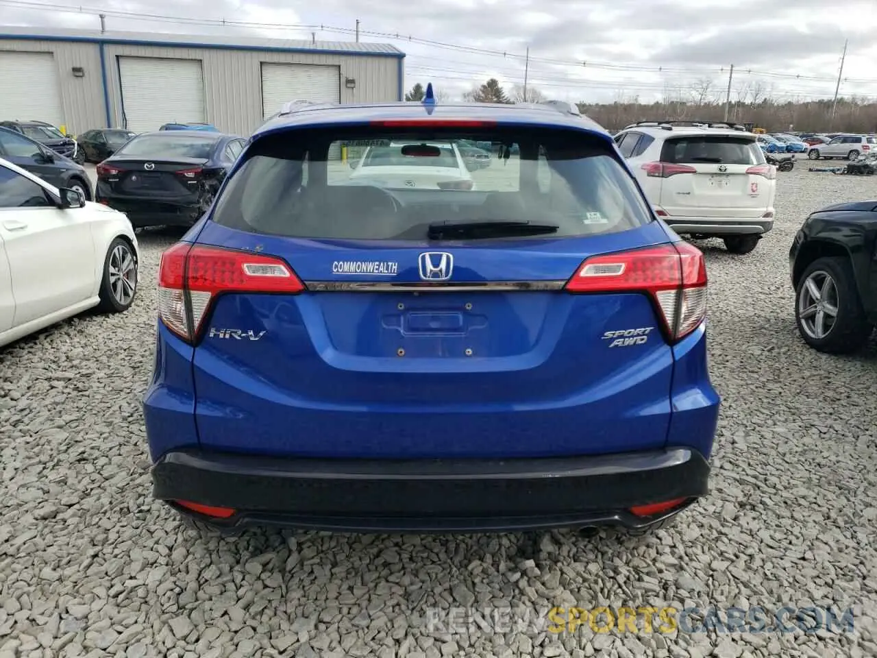 6 Photograph of a damaged car 3CZRU6H19KG716240 HONDA HR-V 2019